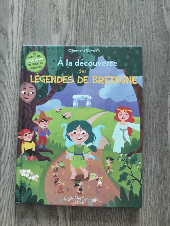 Other - A la découverte des légendes de Bretagne Book Clementine Guivarc'h